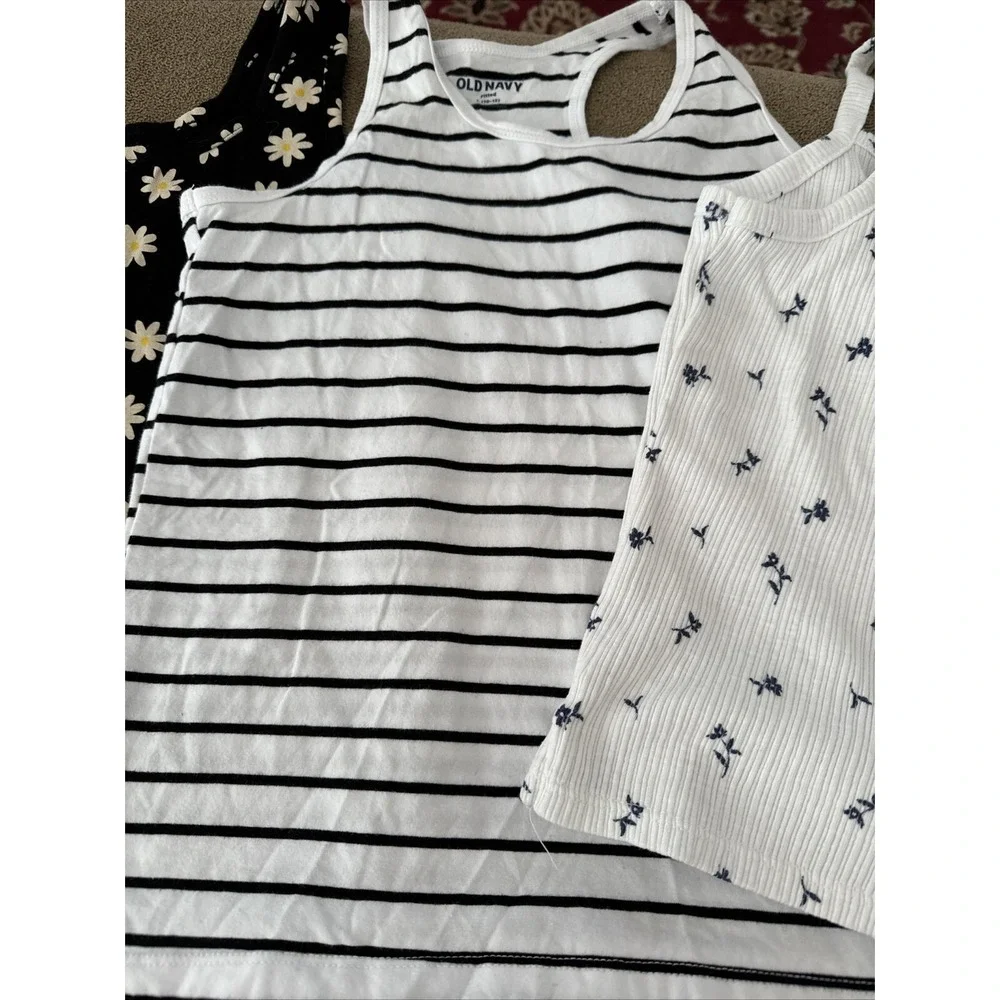 Girls Lot of Of 4 Size Large (10-12) Tank Tops By Old Navy (AH)